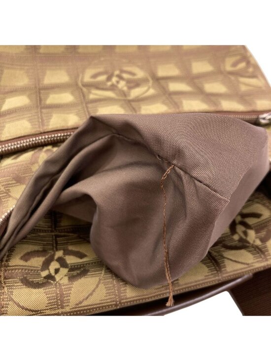 Chanel New Travel Line Silver Backpack Nylon main image 8